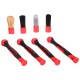 Set präziser Bürsten mit austauschbaren Aufsätzen zur Autoreinigung CAR DETAILING BRUSH 4