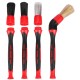 Set präziser Bürsten mit austauschbaren Aufsätzen zur Autoreinigung CAR DETAILING BRUSH 4