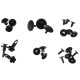 Satz von Klammern, Befestigungen und Bolzen für Fahrzeugverkleidung MECHNIC TRIM CLIP SET 700