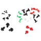 Satz von Klammern, Befestigungen und Bolzen für Fahrzeugverkleidung MECHNIC TRIM CLIP SET 700