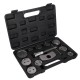 Bremskolbenrücksteller MECHANIC BRAKE SET BLACK 12, 12-teiliges Set
