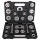 Bremskolbenrücksteller MECHANIC BRAKE SET BLACK 22, 22-teiliges Set