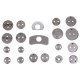 Bremskolbenrücksteller MECHANIC BRAKE SET BLACK 22, 22-teiliges Set