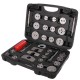Bremskolbenrücksteller MECHANIC BRAKE SET BLACK 35, 35-teiliges Set