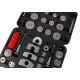 Bremskolbenrücksteller MECHANIC BRAKE SET BLACK 35, 35-teiliges Set