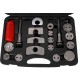 Bremskolbenrücksteller MECHANIC BRAKE SET BLACK 35, 35-teiliges Set