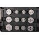Bremskolbenrücksteller MECHANIC BRAKE SET BLACK 35, 35-teiliges Set