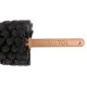 Runder Bürste zur Reinigung der Karosserie von Fahrrad oder Motorrad CAR DETAILING WOOD BRUSH 1