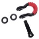 Offroad-Schäkel mit Gummischutz CAR SHACKLE 1, Tragkraft 4,75 t
