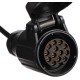Kabeladapter für Anhängersteckdose TRAILER CABLE 1, 7-13polig, 50 cm