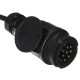 Verbindungs-Spiralkabel für Anhängerstecker TRAILER CABLE 4, 13-13polig, 3 m