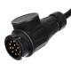 Verlängerungskabel 13-polig - Steckdose + Stecker TRAILER CABLE 8, 12V, 5m