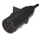 Spiralkabel 7-polig Typ N TRAILER CABLE 11, Kunststoffstecker, 24V, 3,5 m