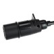 Spiralkabel 7-polig Typ N TRAILER CABLE 11, Kunststoffstecker, 24V, 3,5 m
