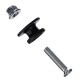 Satz Haken mit Schrauben zur Befestigung von Netz/Plane am Anhänger TRAILER HOOK SET 2, 10 St.