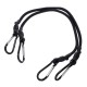 Gummispannbänder/Gummizüge CARGO CORD CARABINER 50, 50 cm, 2 Stk
