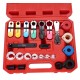 Satz zum Trennen von Kraftstoff- und Klimaleitungen MECHANIC AC SET 1, 22-teilig