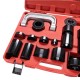 Adapter-Satz zum Demontieren von Kugelgelenken MECHANIC BALL JOINT 7, 21-tlg.