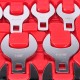 Satz austauschbarer Seitenaufsatzschlüssel MECHANIC WRENCH SET 5, 1/2\