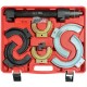Satz Federspanner für Stoßdämpfer mit austauschbaren Gabeln MECHANIC SPRING SET 5