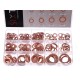 Satz aus Kupferdichtringen MECHANIC RING SET 2, M5–M20, 300 Stück