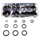 Satz Dichtungsringe aus NBR und Stahl MECHANIC RING SET 3, M6–M24, 180 Stück