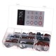 Satz hydraulischer Dichtungen mit Gummilippe MECHANIC RING SET 4, 245 Stück