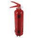 Pulverfeuerlöscher FIRE STOP 1 kg, ABC, Vollmetall, inklusive Metallhalter