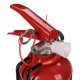 Pulverfeuerlöscher FIRE STOP 1 kg, ABC, Vollmetall, inklusive Metallhalter