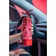 Pulverfeuerlöscher FIRE STOP 1 kg, ABC, Vollmetall, inklusive Metallhalter