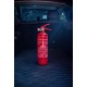 Pulverfeuerlöscher FIRE STOP 1 kg, ABC, Vollmetall, inklusive Metallhalter