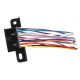OBD-II-Buchse mit 16 Pins, abgeschlossen mit 10 cm Verbindungskabeln MECHANIC CABLE 25