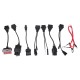 Komplettes Set OBD-II-Adapter für PKW MECHANIC CABLE SET 1, 8 St.