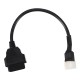 OBD-II-Adapter 6-polig für Motorrad Delphi MECHANIC CABLE 12