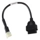OBD-II Adapter 6-polig für Motorrad Kawasaki MECHANIC CABLE 17