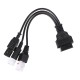 OBD-II-Adapter 3-polig/4-polig/6-polig für Yamaha- und Honda-Motorräder MECHANIC CABLE 22