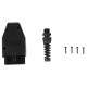 OBD-II-Stecker mit 16 Pins zur Montage eines eigenen Kabels MECHANIC CABLE 29, schwarz