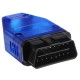 OBD-II-Stecker mit 16 Pins zur Montage eines eigenen Kabels MECHANIC CABLE 31, blau
