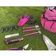 Gartengeräte-Set GARDEN PINK 10
