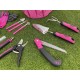 Gartengeräte-Set GARDEN PINK 10