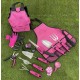 Gartengeräte-Set GARDEN PINK 12
