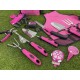 Gartengeräte-Set GARDEN PINK 12