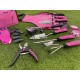 Gartengeräte-Set GARDEN PINK 12