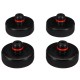 Satz Gummiauflagen für Wagenheber JACK PAD SET 4T für Tesla-Fahrzeuge, Zapfen 24 mm, 4 Stück