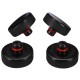 Satz Gummiauflagen für Wagenheber JACK PAD SET 4T für Tesla-Fahrzeuge, Zapfen 24 mm, 4 Stück