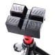 Gummiauflage für klappbaren Unterstellbock MECHANIC CAR STAND, 83×62×40 mm