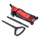 Fahrbarer hydraulischer Wagenheber Heavy-Duty 3 t niedrigprofilig mit Pedal SX JACK PEDAL 3T BLACK
