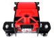 Fahrbarer hydraulischer Wagenheber Heavy-Duty 3 t niedrigprofilig mit Pedal SX JACK PEDAL 3T BLACK
