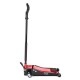 Fahrbarer hydraulischer Wagenheber Heavy-Duty 3 t niedrigprofilig mit Pedal SX JACK PEDAL 3T BLACK