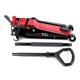 Fahrbarer hydraulischer Wagenheber Heavy-Duty 4 t niedrigprofilig mit Pedal SX JACK PEDAL 4T BLACK